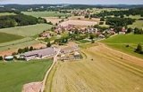 Letecký pohled Klisinec z r. 2014